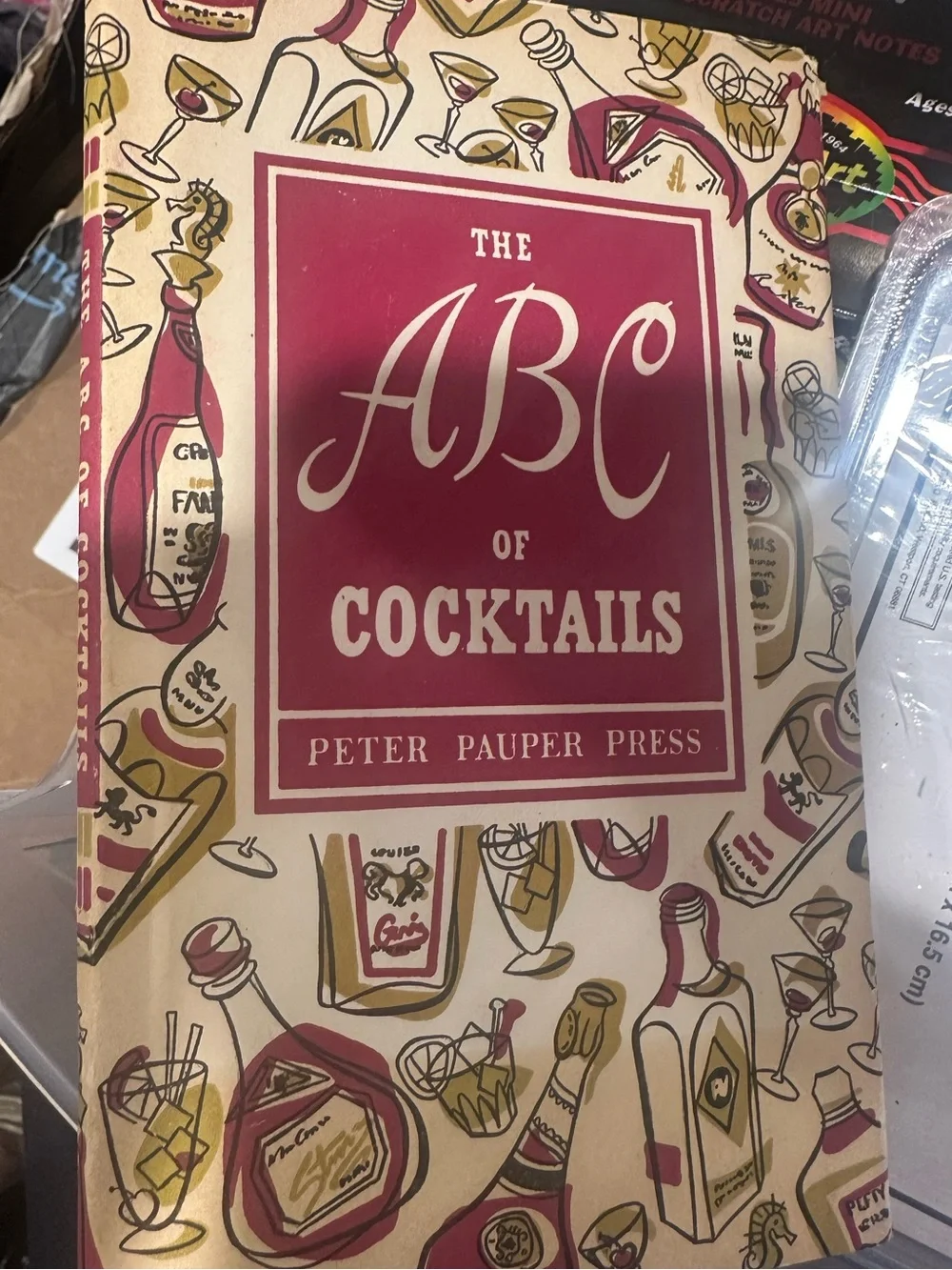 Vintage The ABC of Cocktails 1962 edition by Peter Pauper Press  Cocktail Guide